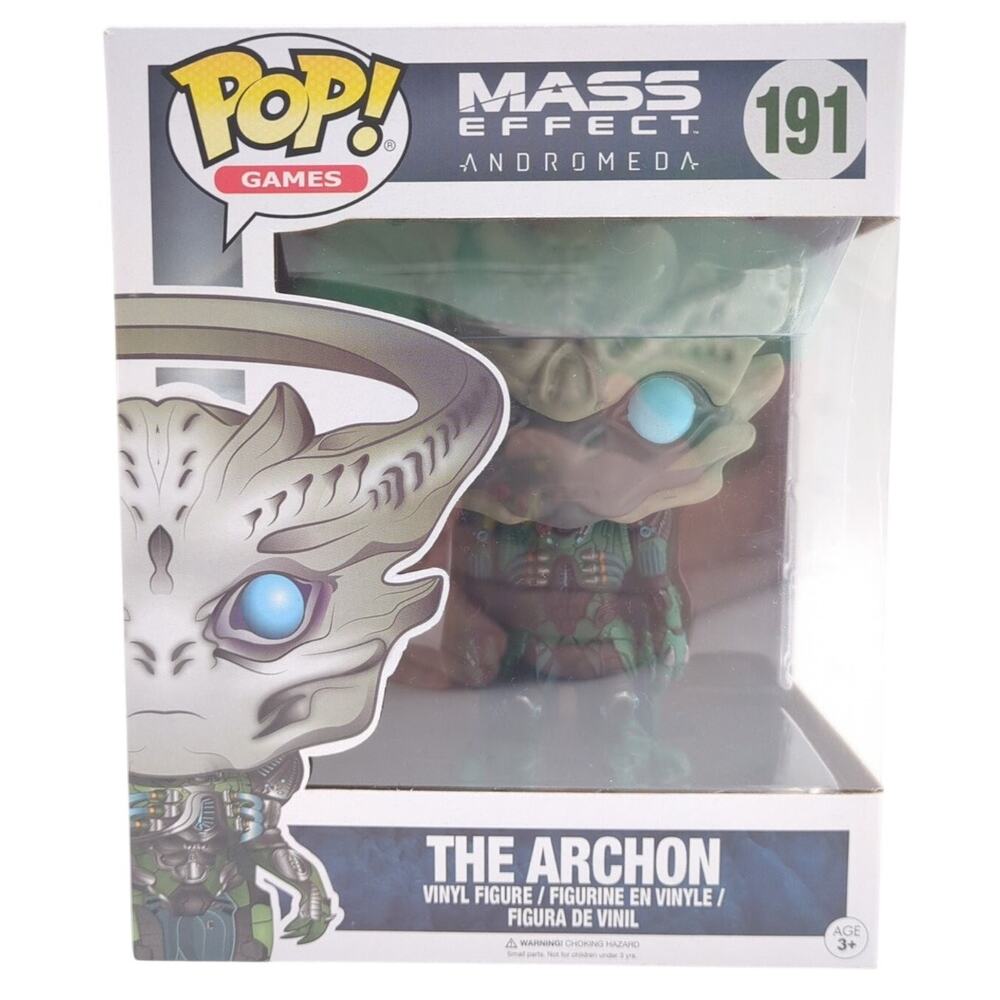 Funko Pop The Archon Mass Effect Andromeda 191 Vinyl Figure Large Size New